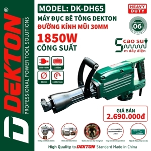 Máy đục bê tông Dekton DK-65