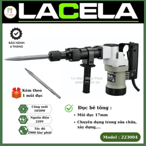 Máy đục bê tông Lacela 223004