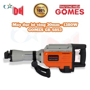 Máy đục phá bê tông Gomes GB-5853 - 65mm, 1240W