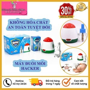 Máy đuổi côn trùng sử dụng tinh dầu Hacker
