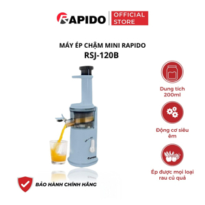 Máy ép chậm mini Rapido RSJ-120B