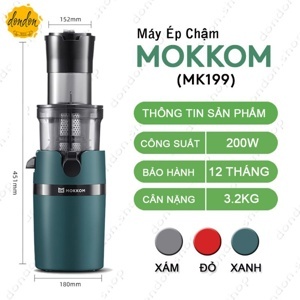 Máy ép chậm Mokkom MK-199