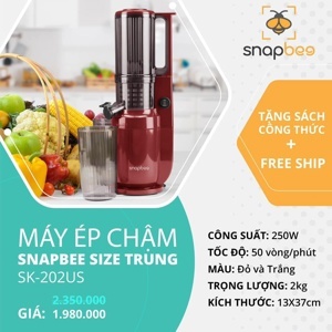 Máy ép chậm Snapbee SK-202US