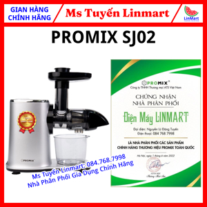 Máy ép chậm trục ngang Promix SJ-02