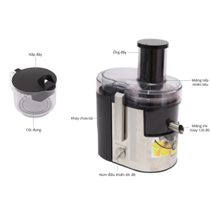 Máy ép trái cây Panasonic MJ-DJ01S (MJ-DJ01SRA/ MJ-DJ01WRA) - 1,5 lít, 800W