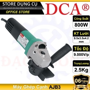 Máy ghép cạnh DCA AJB3 (J1B-FF-3) 800W