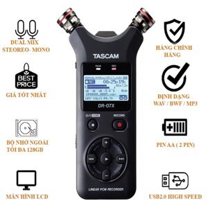 Máy ghi âm cầm tay Tascam DR-07X