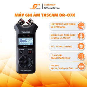 Máy ghi âm cầm tay Tascam DR-07X