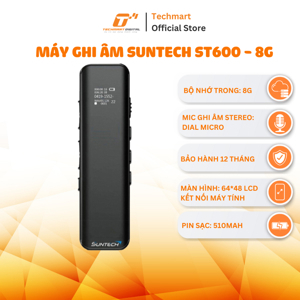 Máy ghi âm Suntech ST600 - 8GB