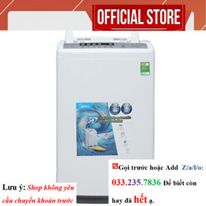 Máy giặt Midea 7.5 kg MAN-7507