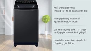 Máy giặt Aqua 10 kg AQW-FR100GT.BK