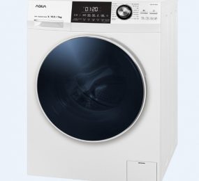 Máy giặt sấy Aqua Inverter 10.5 kg AQD-DH1050C
