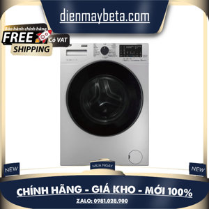 Máy giặt Beko lồng ngang Inverter 9 kg WCV9648XSTS
