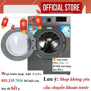 Máy giặt Beko Inverter 10 kg WCV10614XB0STM