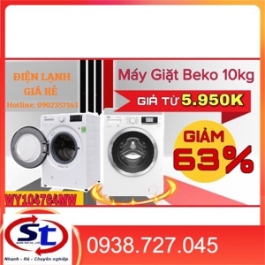 Máy giặt Beko Inverter 10 kg WY104764MW