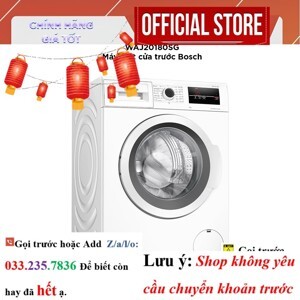 Máy giặt Bosch 8 kg WAJ20180SG