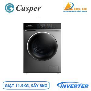 Máy giặt sấy Casper Inverter 11.5 kg WF-P115VGT11