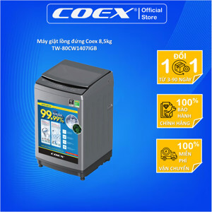 Máy giặt Coex lồng đứng 8.5kg TW-80CW1407IGB