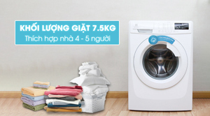 Máy giặt Electrolux 7.5 kg EWF85743