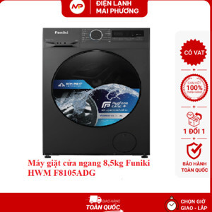 Máy giặt Funiki Inverter 10.5 kg HWM F8105ADG