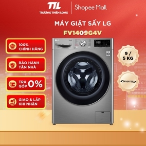 Máy giặt sấy LG Inverter 9 kg FV1409G4V