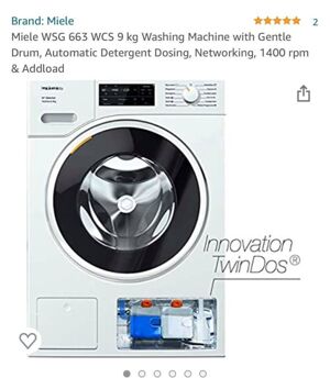 Máy giặt Miele 9 kg WSG663