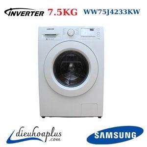 Máy giặt Samsung Inverter 7.5 kg WW75J4233KW/SV