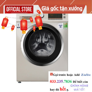 Máy giặt sấy Midea 9 kg MFC90-D1401