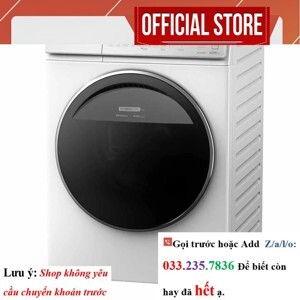 Máy giặt sấy Panasonic Inverter 10.5 Kg NA-V105FC1WV
