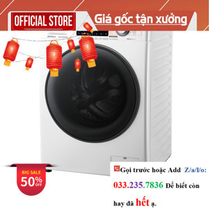 Máy giặt sấy Panasonic Inverter 9 kg NA-S96FG1WVT