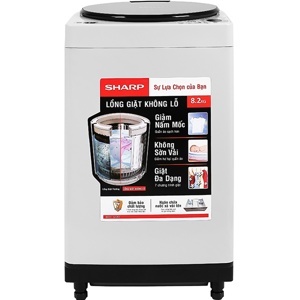 Máy giặt Sharp 8.2 kg ES-W82GV