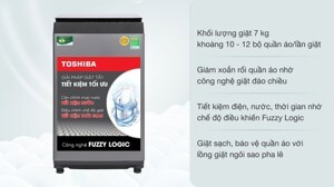 Máy giặt Toshiba lồng đứng 7 kg AW-L805AV