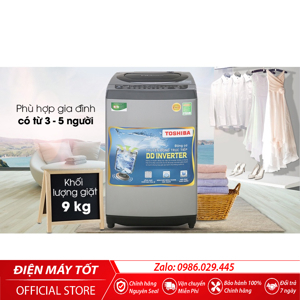 Máy giặt Toshiba lồng đứng Inverter 9 kg AW-DJ1000CV