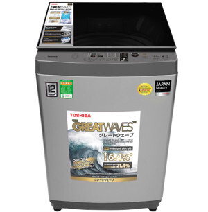 Máy giặt Toshiba lồng đứng Inverter 12 kg AW-DUK1300KV(SG)