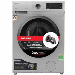Máy giặt Toshiba lồng ngang Inverter 9.5 kg TW-BK105S3V