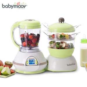 Máy hâm nóng tiệt trùng xay hấp thức ăn Nutribaby 5 in 1 BM00704