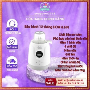 Máy hâm sữa và tiệt trùng Fatzbaby Mono 9 FB3061SJ