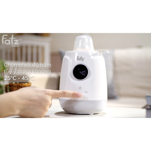 Máy hâm sữa và tiệt trùng Fatzbaby Mono 9 FB3061SJ