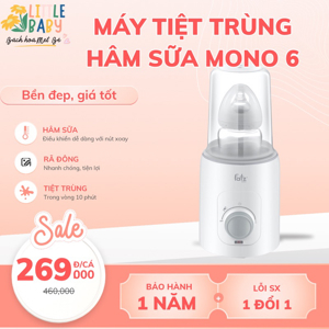 Máy hâm sữa và tiệt trùng Mono 6 Fatzbaby FB3001TN