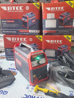 Máy hàn điện tử Btec TIG MMA 200J