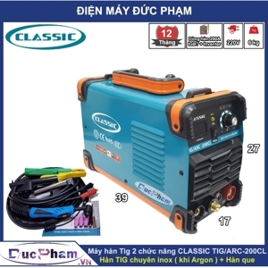 Máy hàn điện tử Classic TIG/ARC-200CL