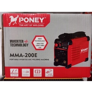 Máy hàn điện tử đa năng Poney MMA 200E