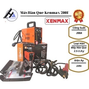 Máy hàn điện tử mini Ø1.6-3.2 Kenmax ARC 200F