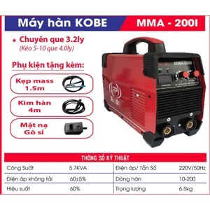 Máy hàn Kobe MMA-200I