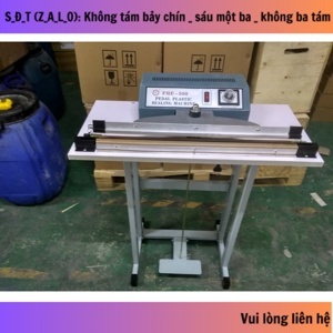 Máy hàn miệng túi dập chân FRE- 600