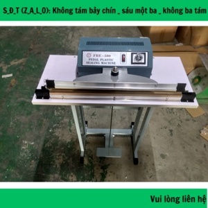 Máy hàn miệng túi dập chân FRE- 700