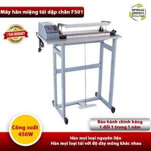 Máy hàn miệng túi dập chân FS01-80