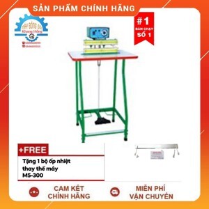 Máy hàn miệng túi dập chân má đồng hàng Việt Nam M5-300