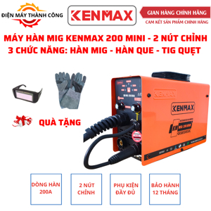 Máy hàn Mig Kenmax KMMIG 200 Mini