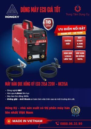Máy hàn que điện tử Hồng Ký HK215A (HK 215A)